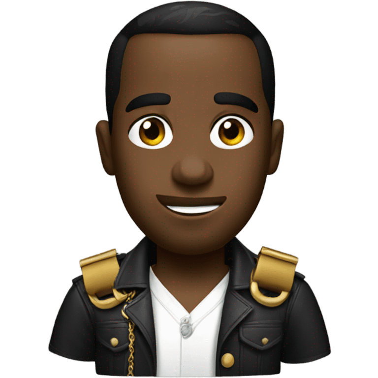 P diddy with belt emoji