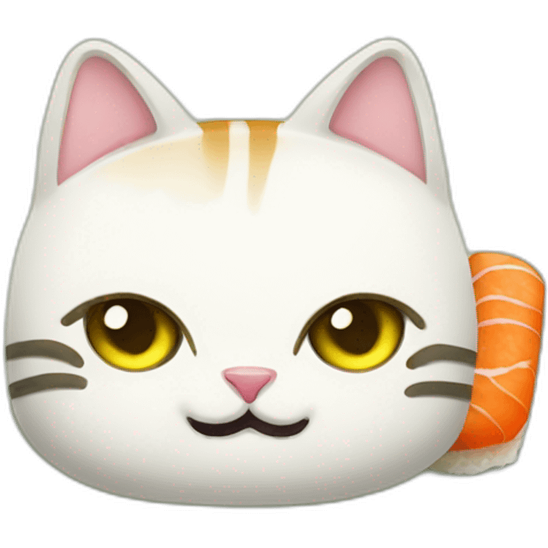 sushi cat emoji