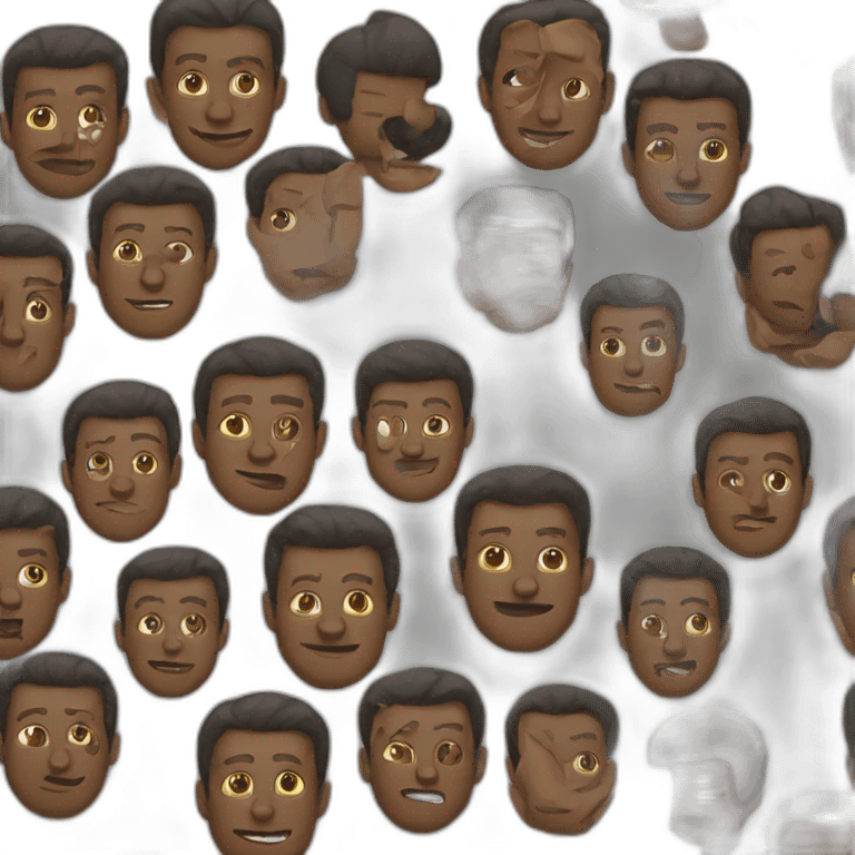 Negro man emoji