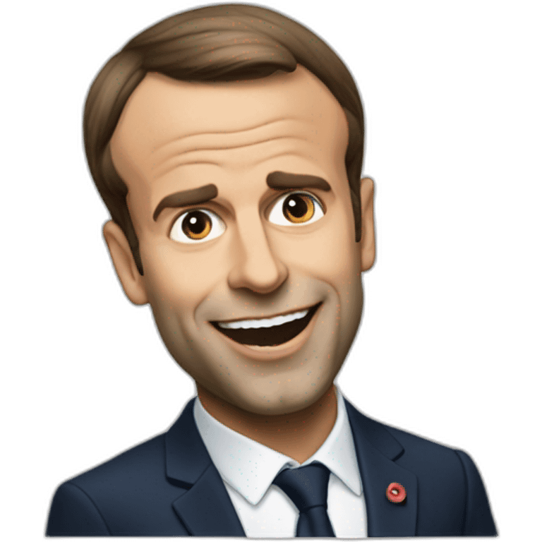 Emanuel macron qui twerk emoji