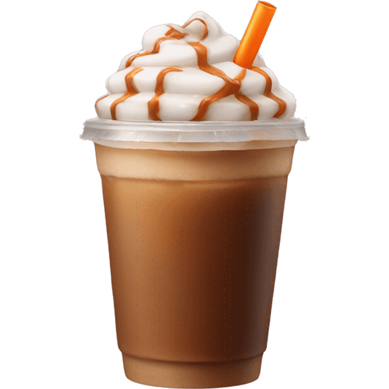 dunkin iced coffee emoji