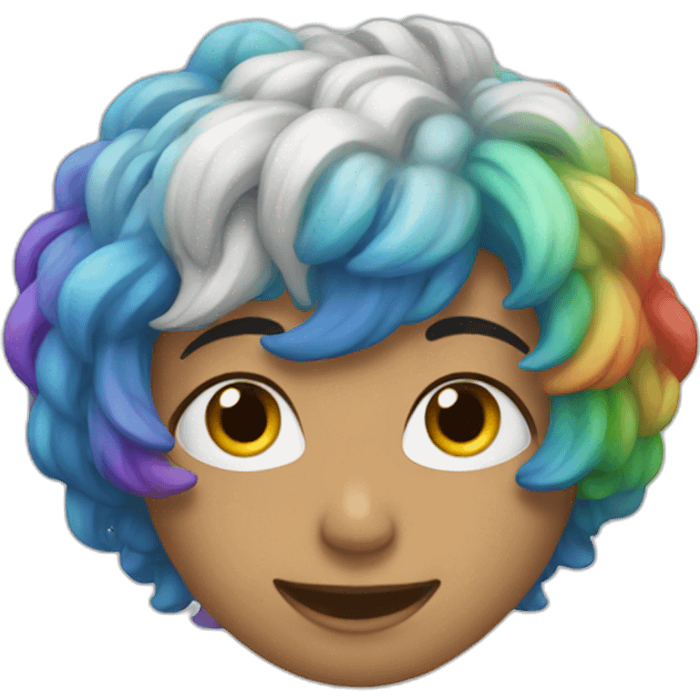 Coeur multicolore emoji