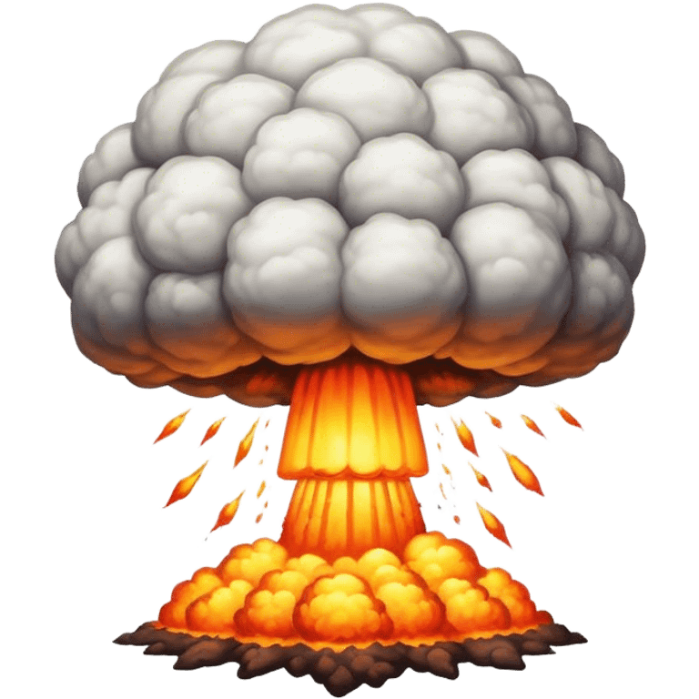 nuclear explosion  emoji