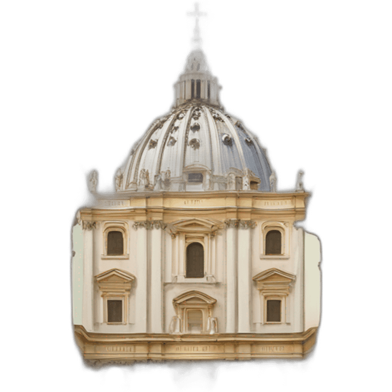 saint peter's church vatican emoji