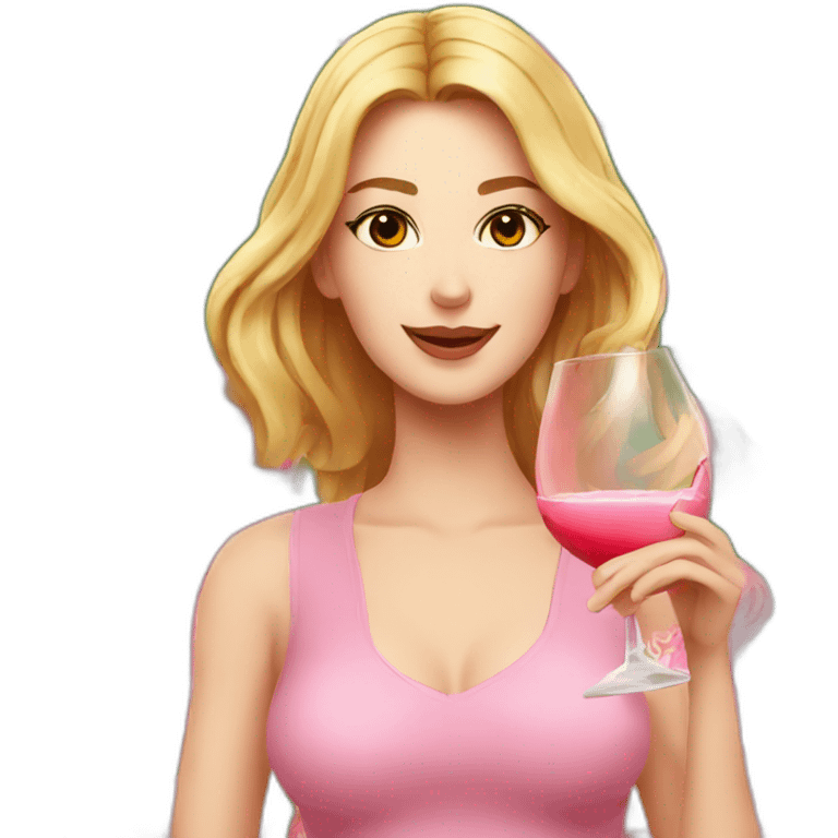 Rosé park emoji