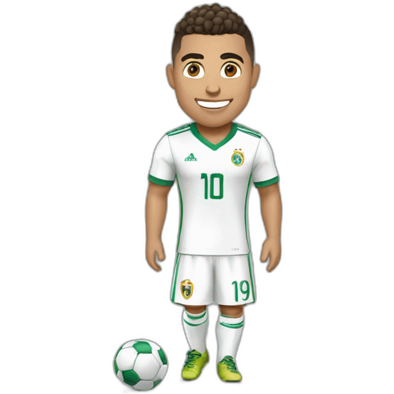 Ronaldo avec une chevre emoji