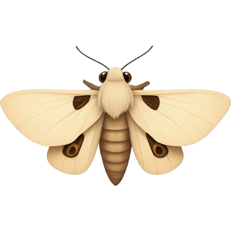 Pretty moth emoji