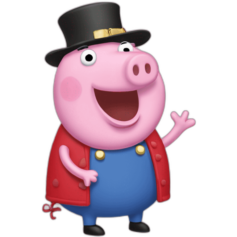 Peppa pig riche emoji