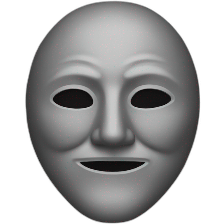 Anonymous mask emoji