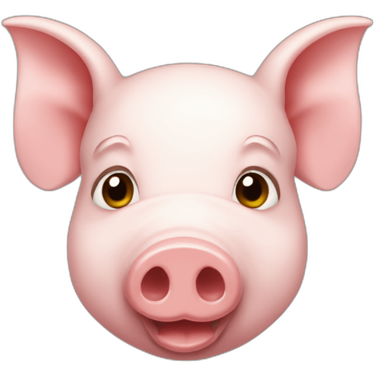 Cochon voilé emoji