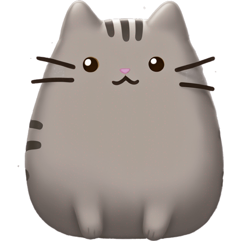  glittery  pusheen    emoji