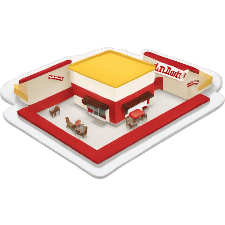 In-n-out restaurant  emoji