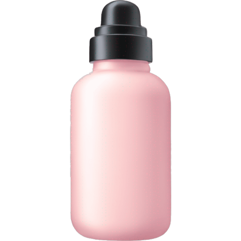 Pastel pink skincare bottle emoji