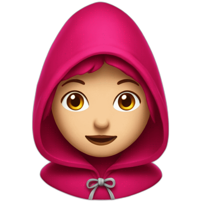 cerise hood emoji