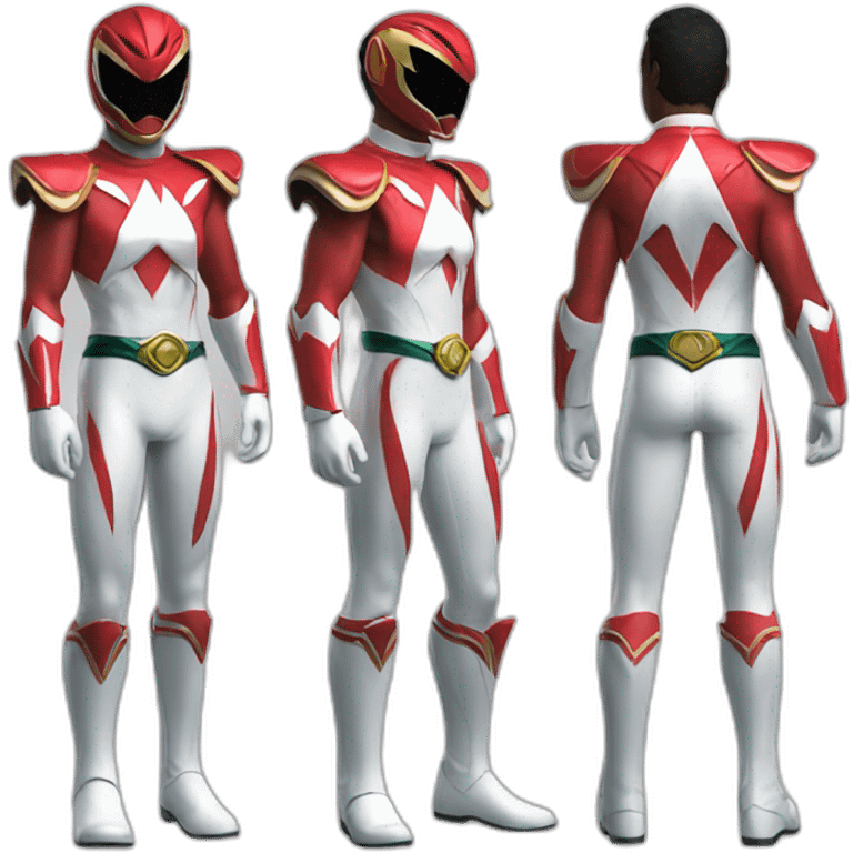 magic Power ranger full body emoji