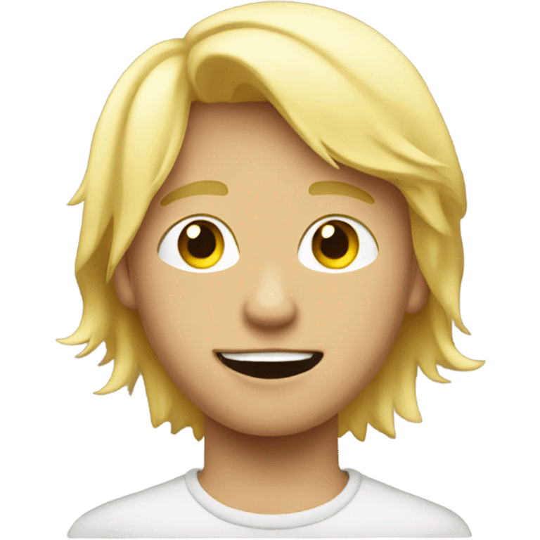 blonde boy meme indoors emoji