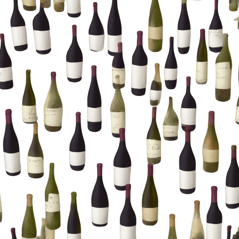 Wine bottles emoji