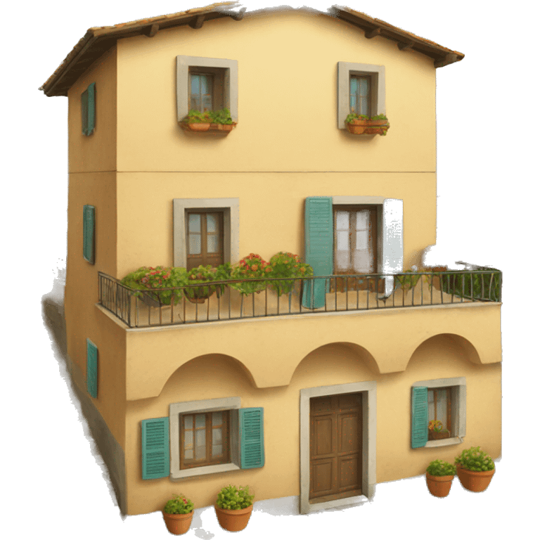 Home in italy emoji