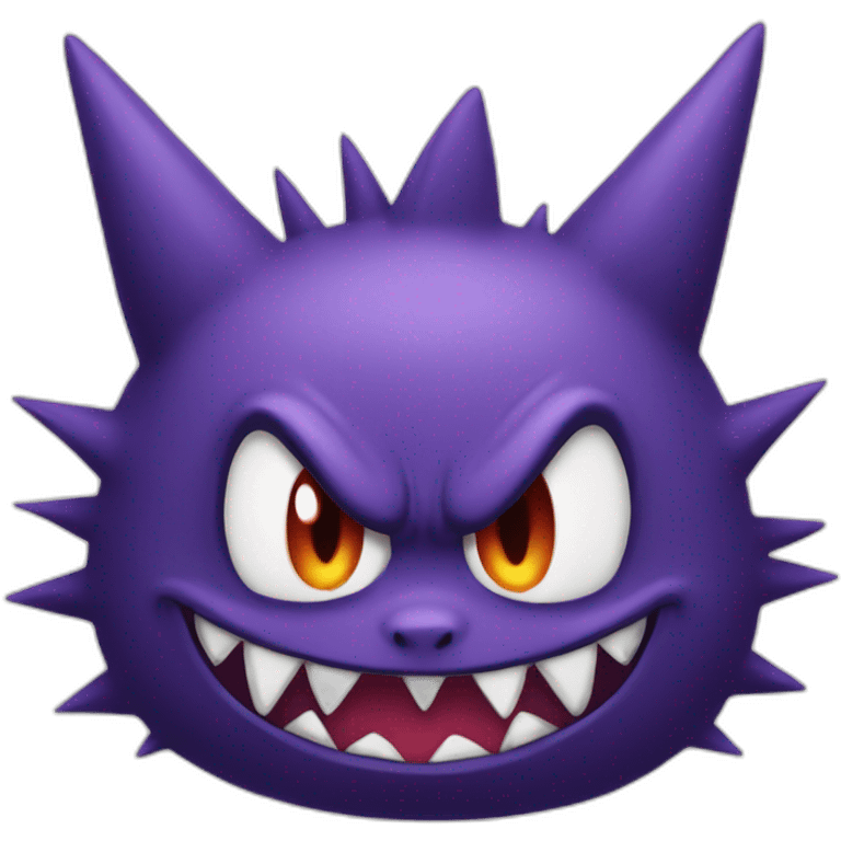 gengar evil look emoji