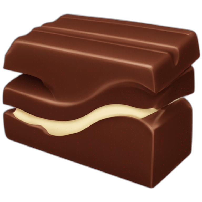 chocolate bar bite emoji