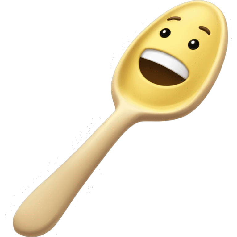 vanilla cute spoon emoji