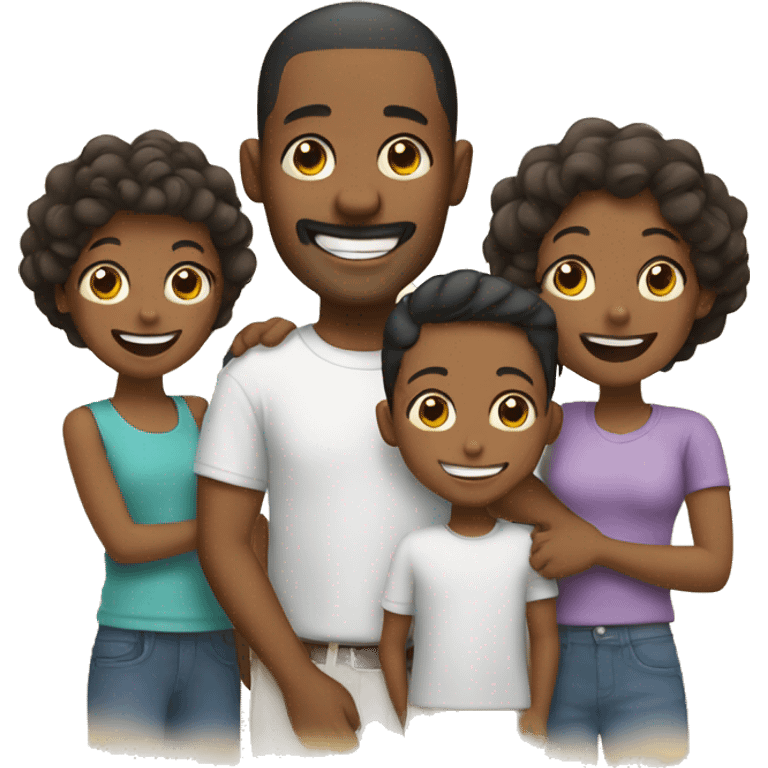 Happy family  emoji