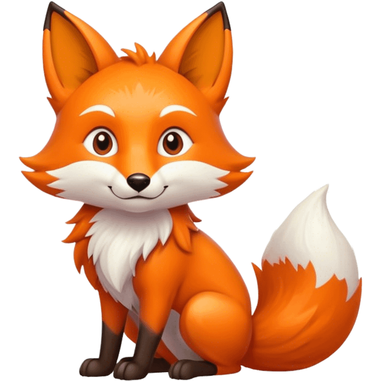 Mythical fox emoji