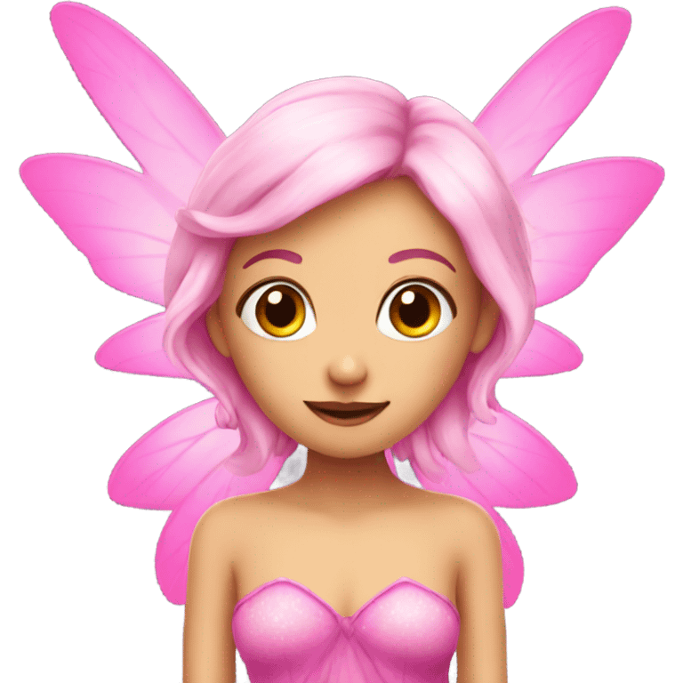 pink fairy emoji