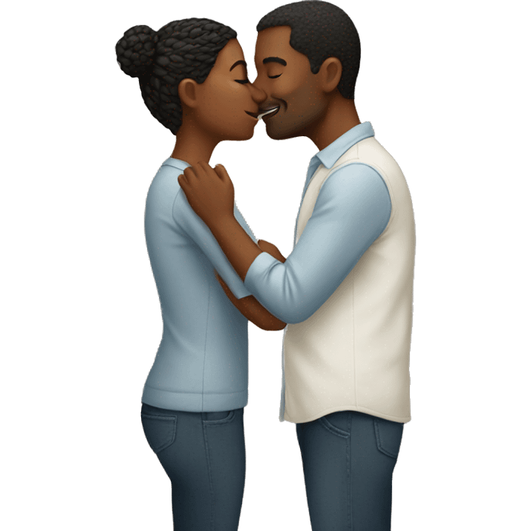 Couple kissing  emoji