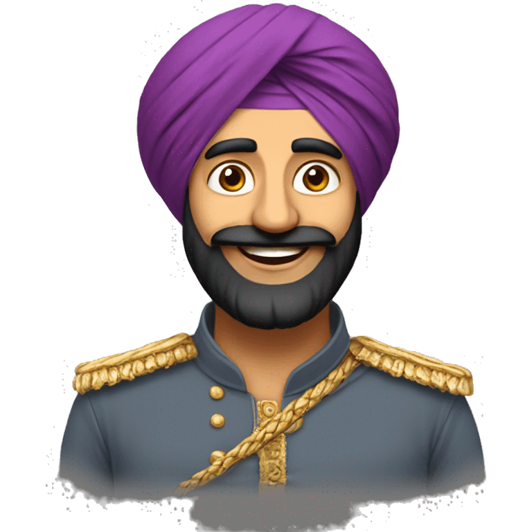 Happy sardar bangra emoji