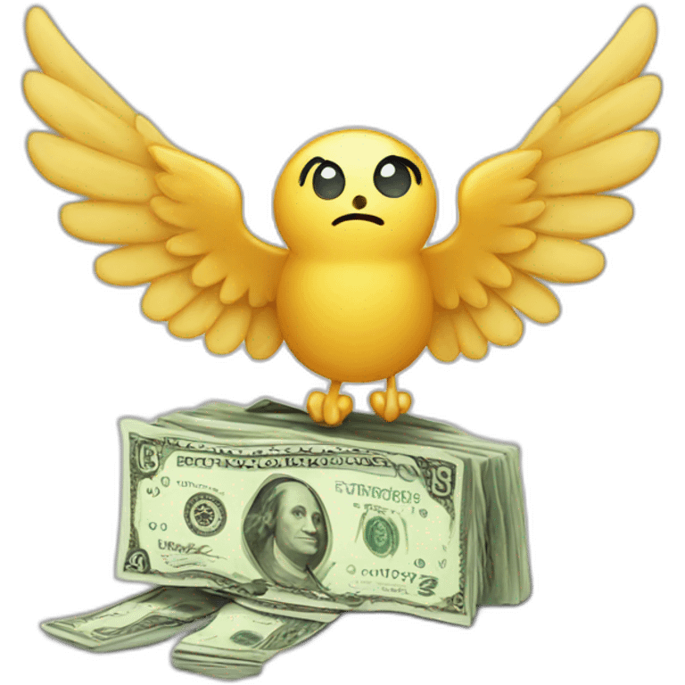 money with wings emoji