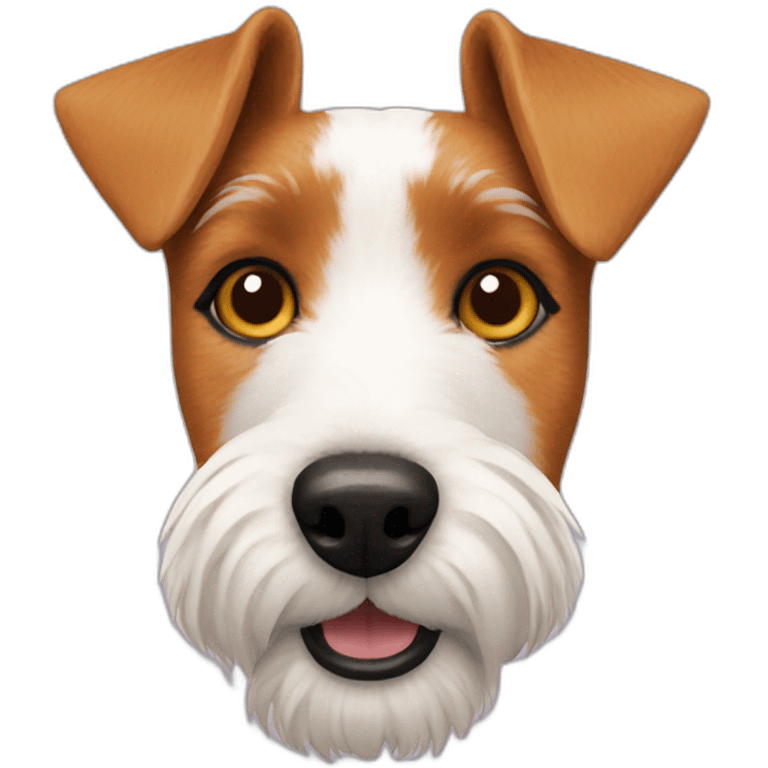 Fox terrier emoji