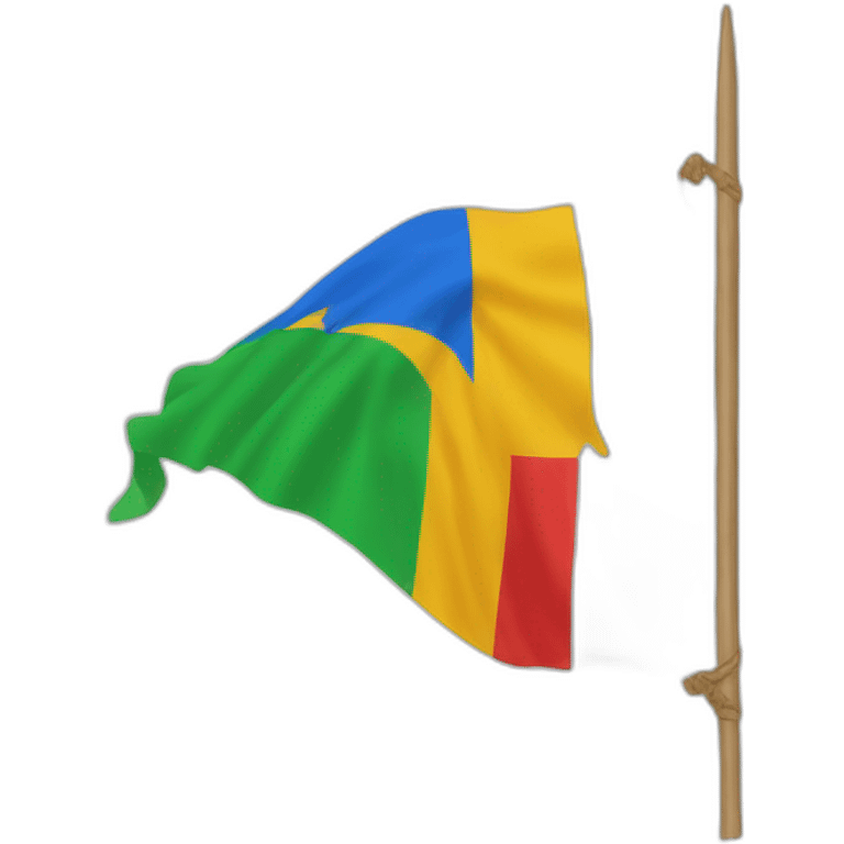 Drapeau kabyle emoji