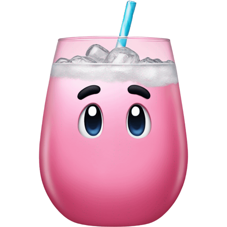 Kirby soda emoji