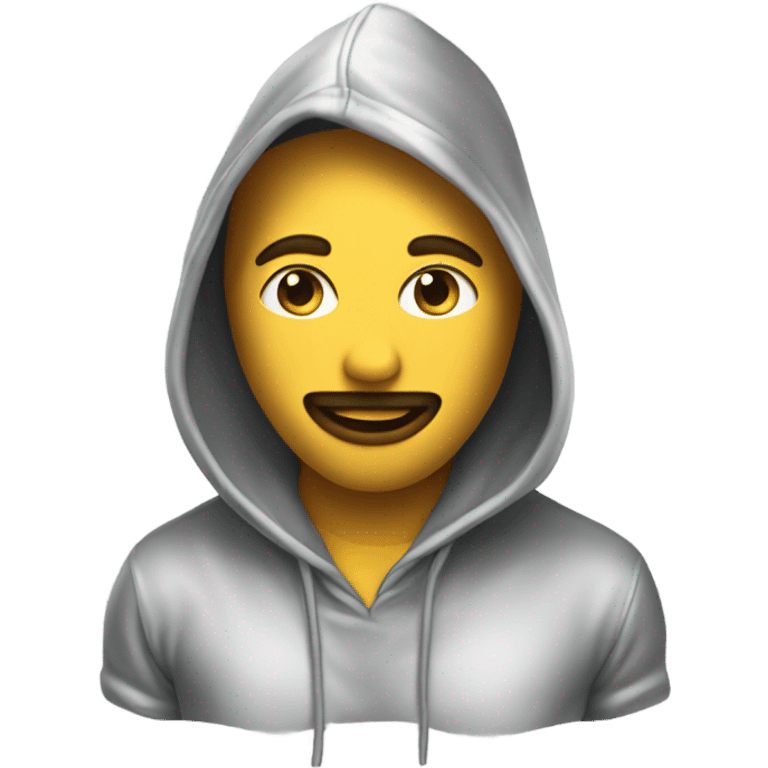 Silk hoodie  emoji