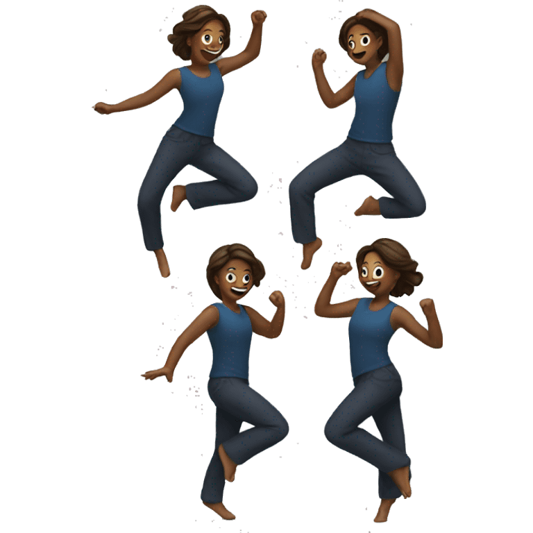 Dancing emoji