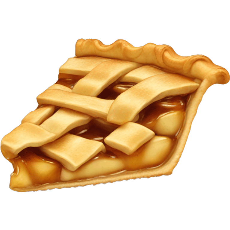 a slice of Apple pie  emoji