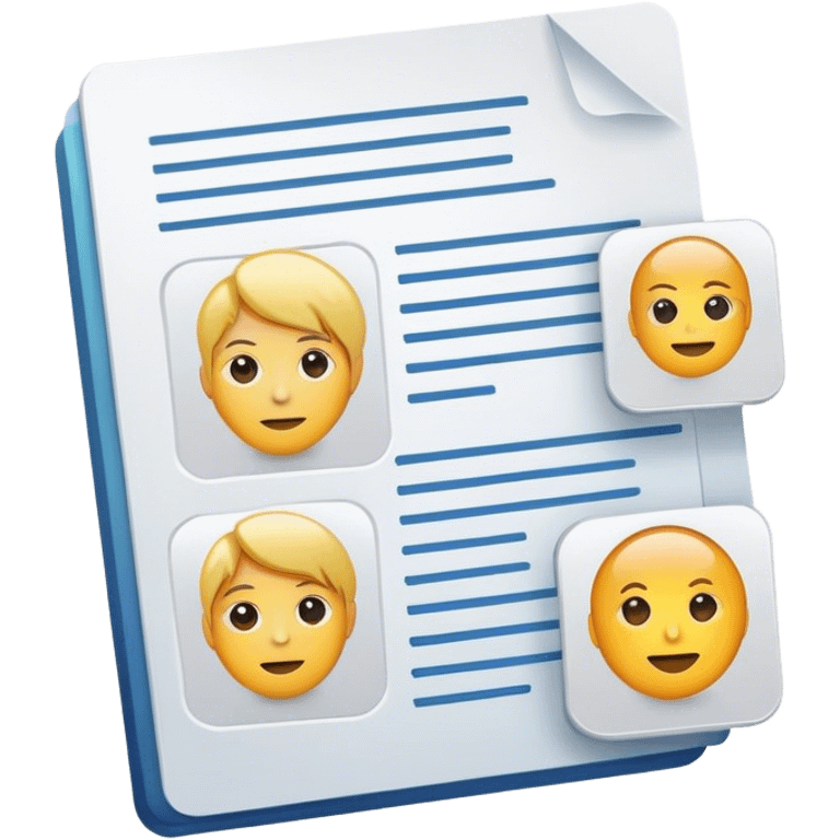 A File that contains User Persona data emoji