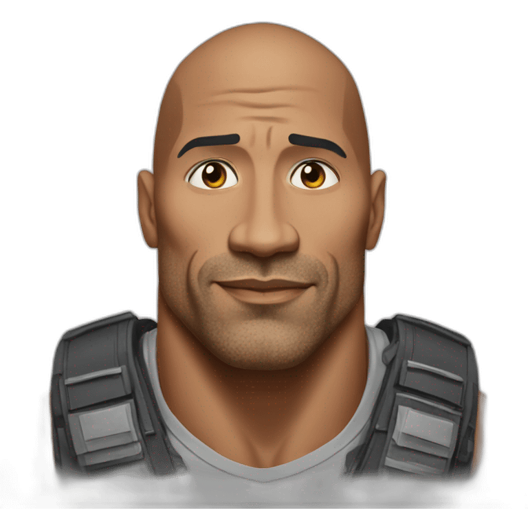 The rock emoji