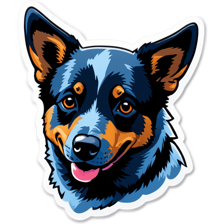 Blue heeler emoji