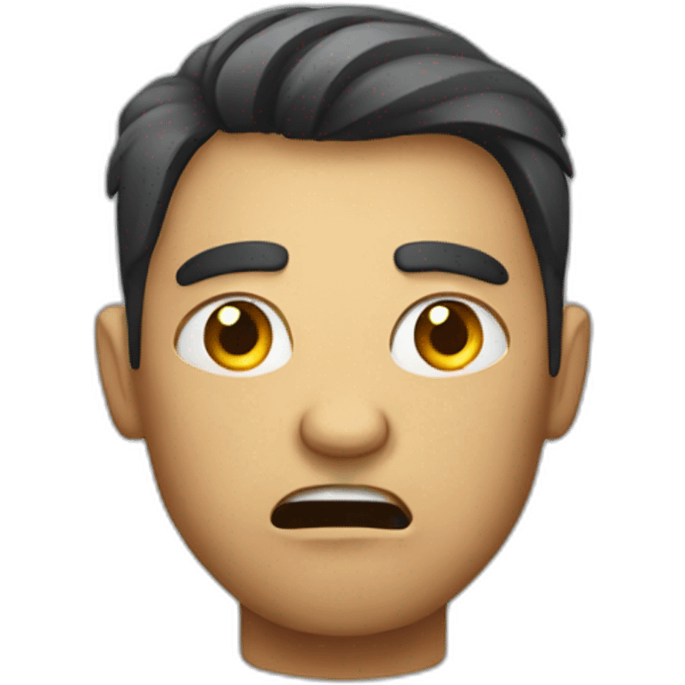 a person which is angry emoji