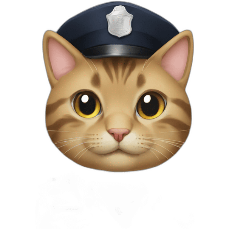 cop cute cat discord emoji