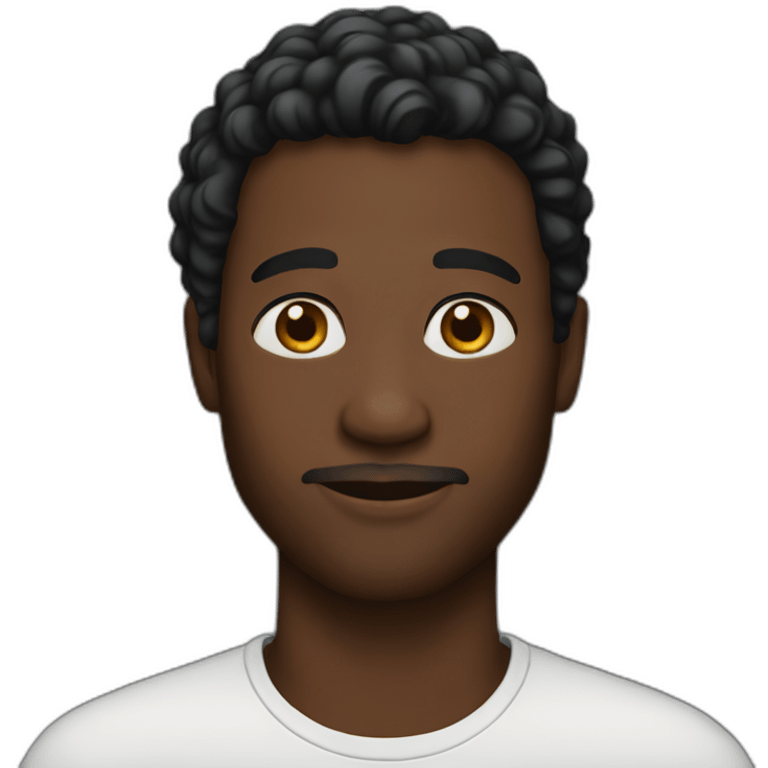 Black homosexual man emoji