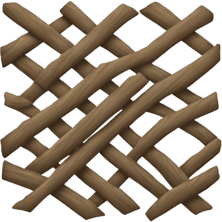 brown fence emoji