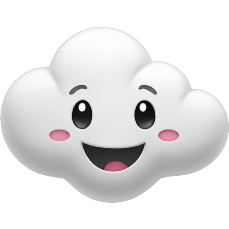 cloud laughing emoji