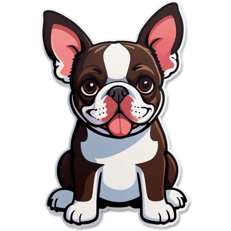 Dog Boston  emoji