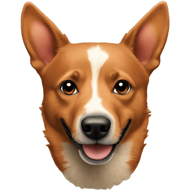 Red heeler emoji