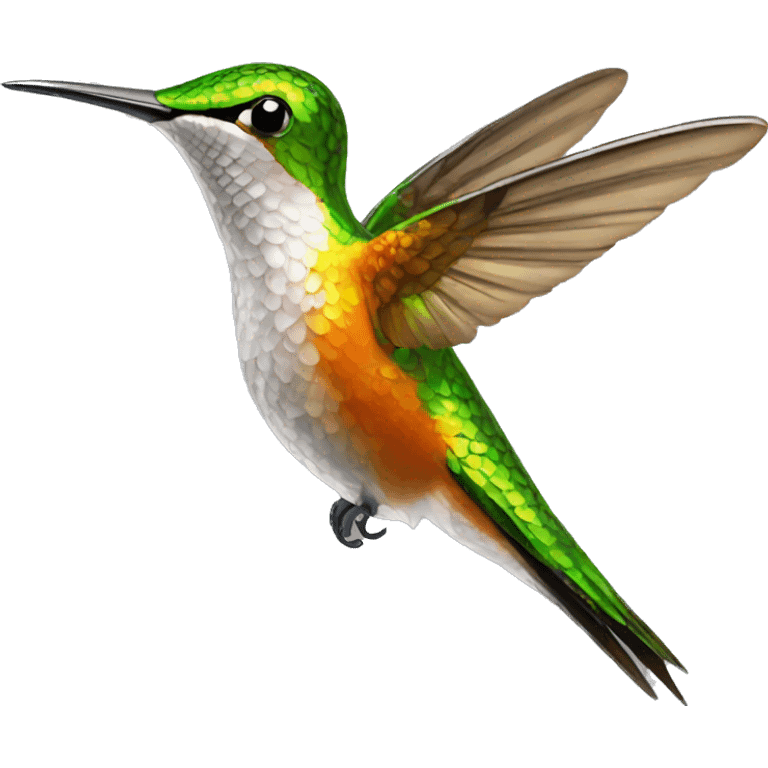 Chrome hummingbird emoji