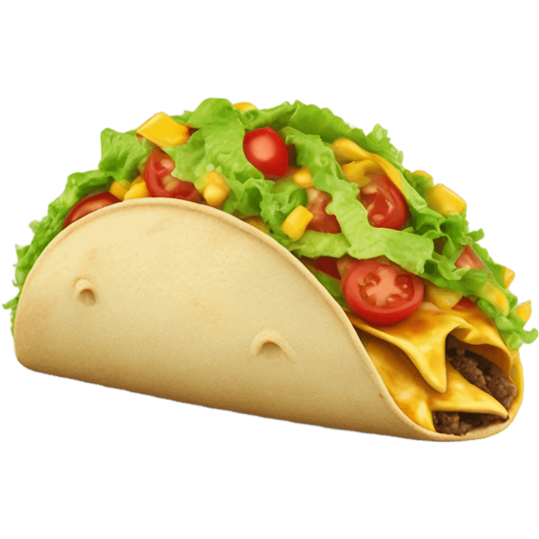 Dino taco emoji