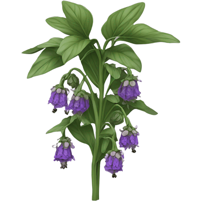 Comfrey plant  emoji